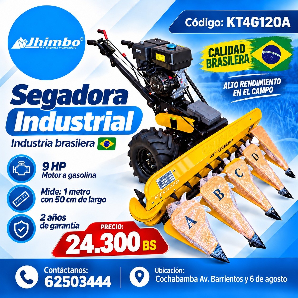 SEGADORA - Jhimbo Importadora