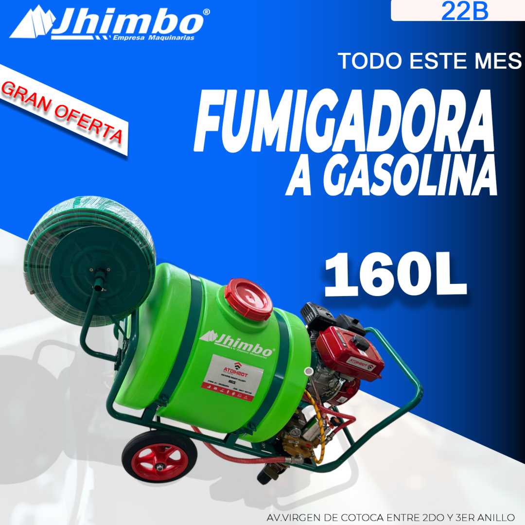 Motofumigador estacionaria de 160L Bolivia - Jhimbo Importadora