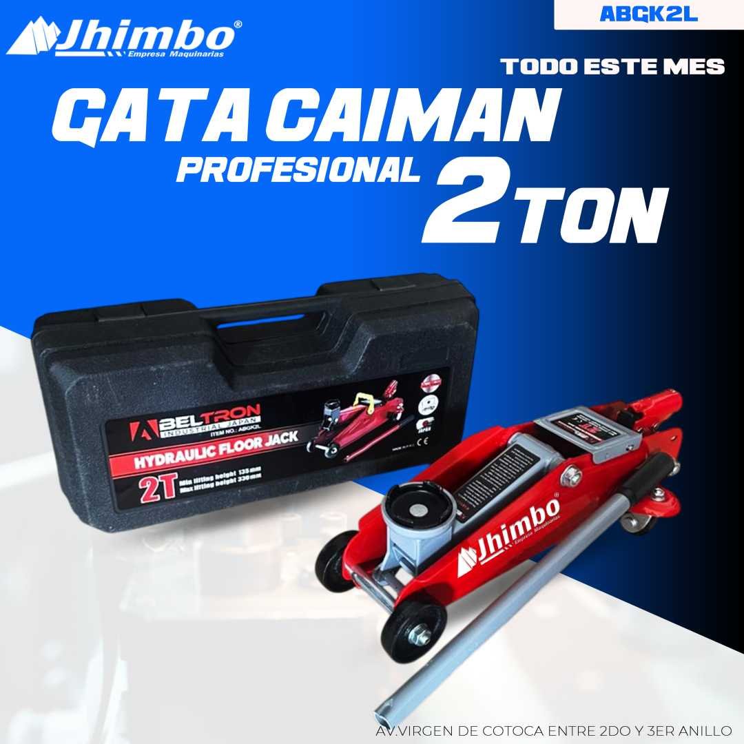 GATA CAIMAN 2TON BELTRON - Jhimbo Importadora