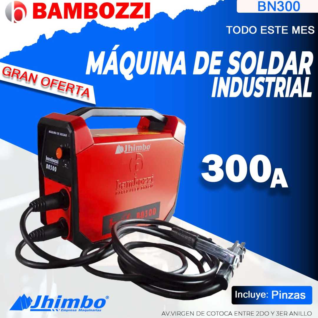 Soldadora 300A Bolivia - Jhimbo Importadora