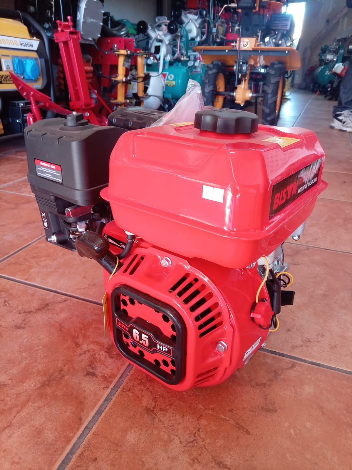 MOTOR ESTACIONARIO A GASOLINA 6.5HP INDUSTRIAL Bolivia - Imagen 4