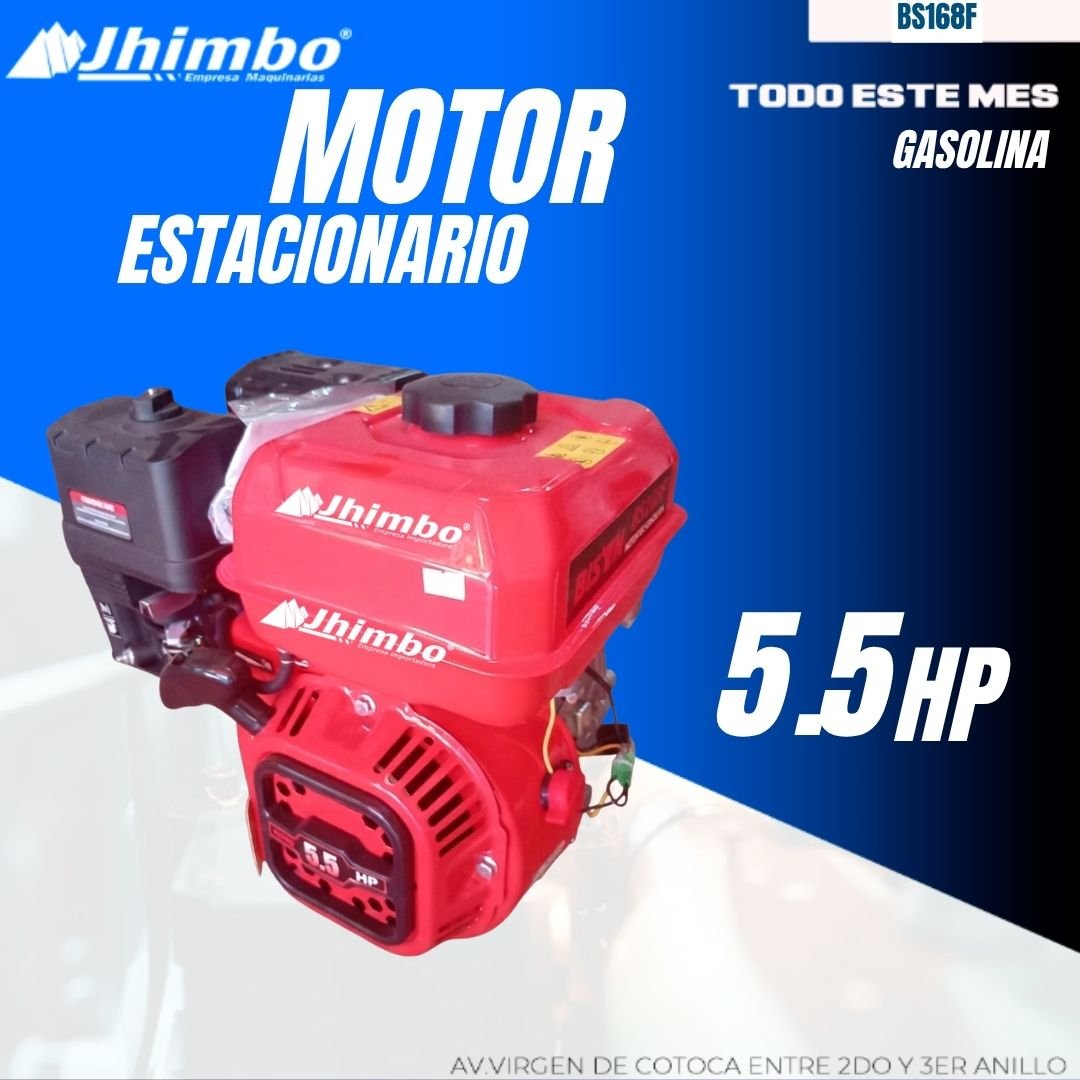 MOTOR ESTACIONARIO 5.5 HP USO INDUSTRIAL Bolivia - Imagen 1