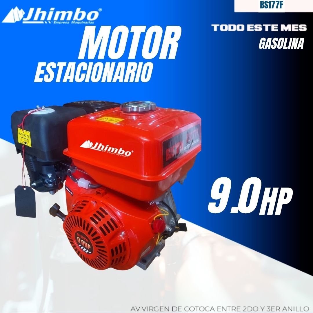 MOTOR ESTACIONARIO 9 HP USO INDUSTRIAL BOLIVIA - Imagen 1