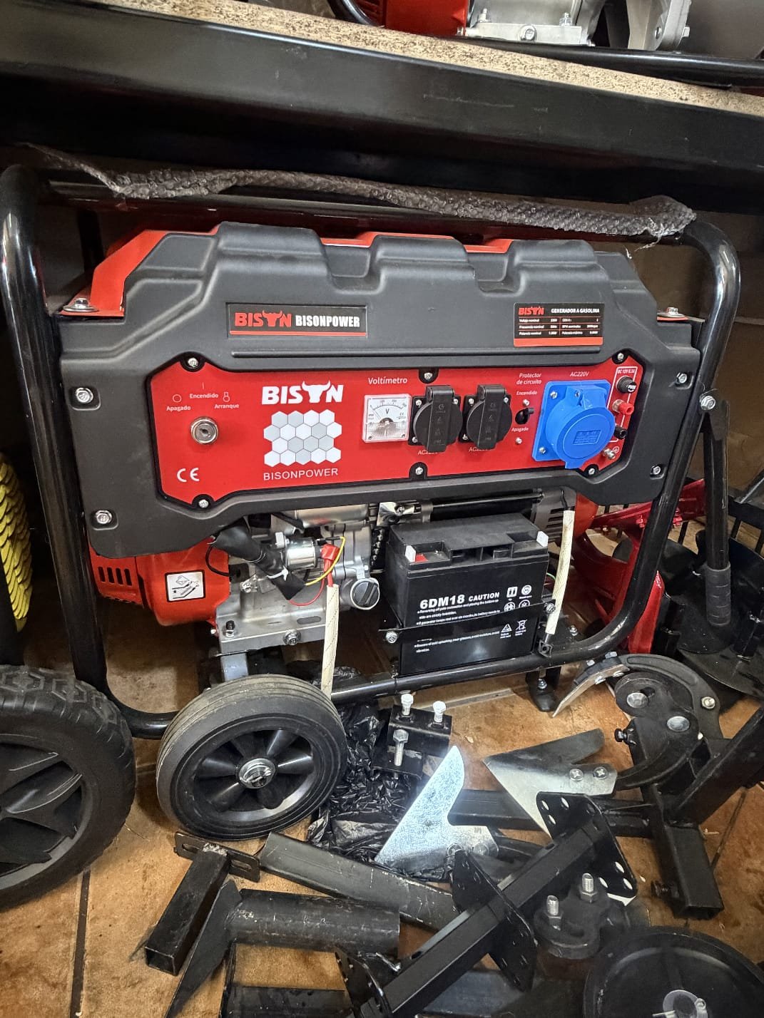 GENERADOR DE LUZ A GASOLINA 800W BOLIVIA - Imagen 3