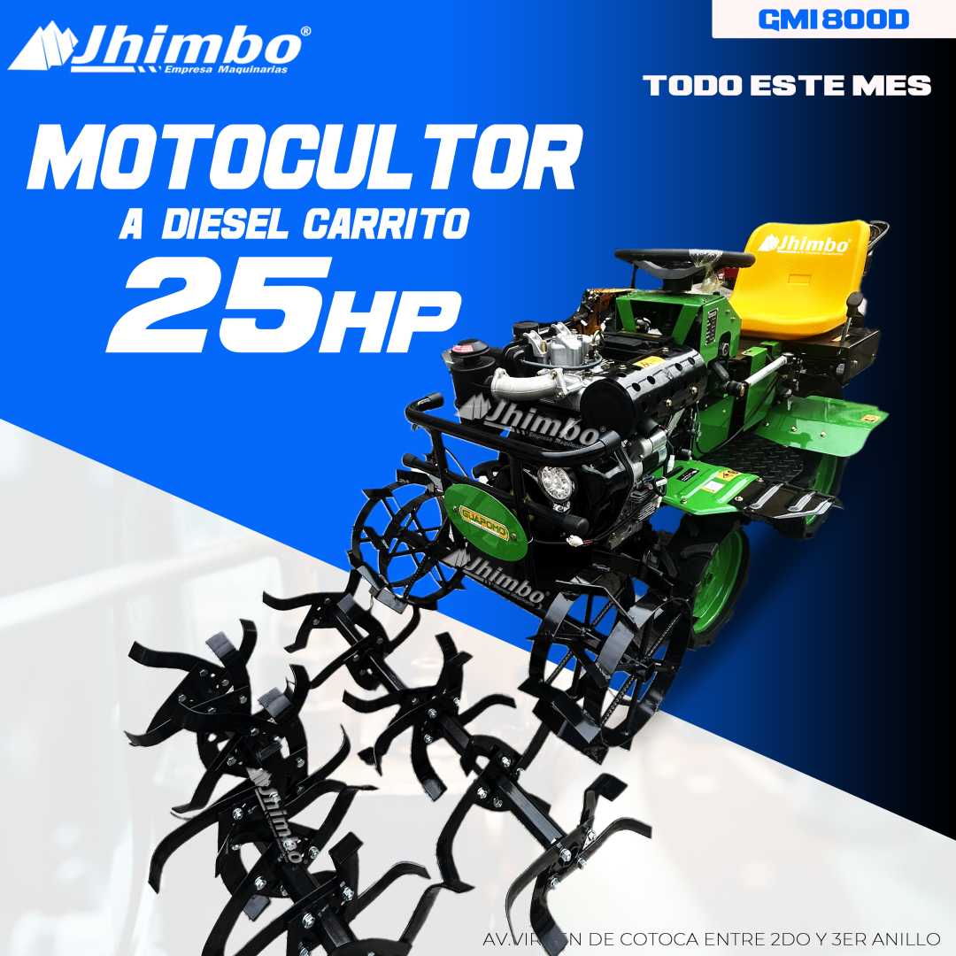 Motocultor o Mini tractor de 25HP Santa cruz Bolivia - Imagen 1