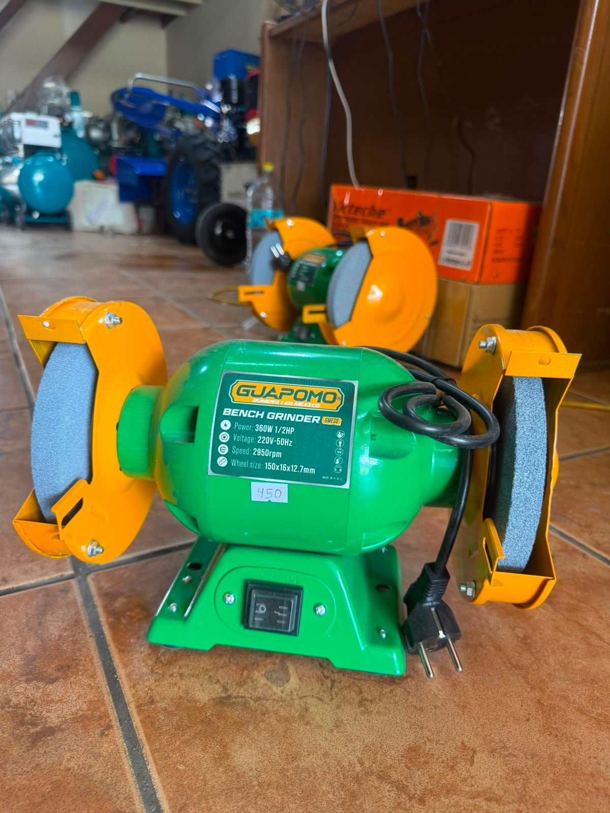 ESMERIL DE BANCO 6 1/2 HP BOLIVIA - Imagen 2