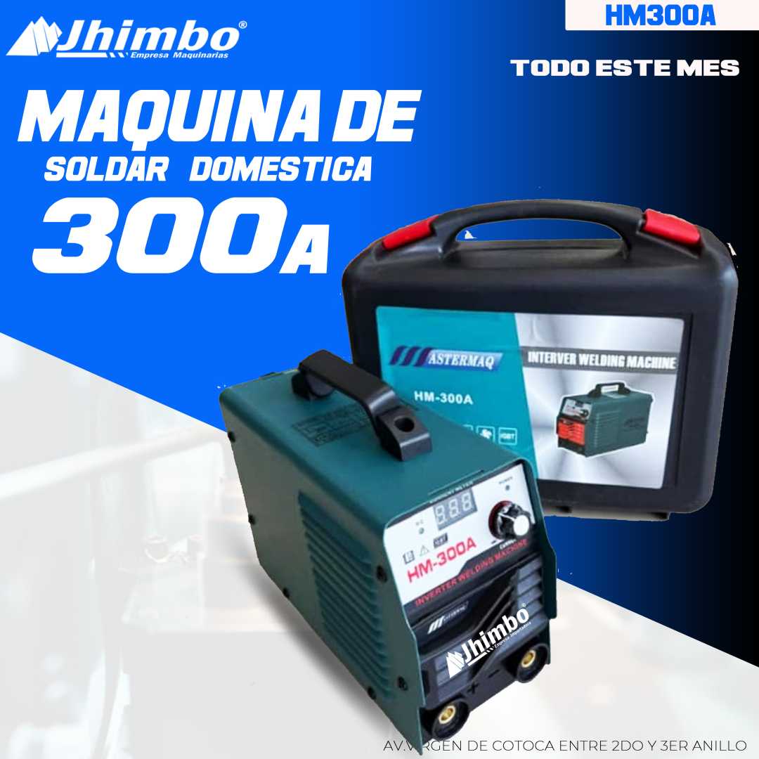 MÁQUINA DE SOLDAR 300A Bolivia - Imagen 1