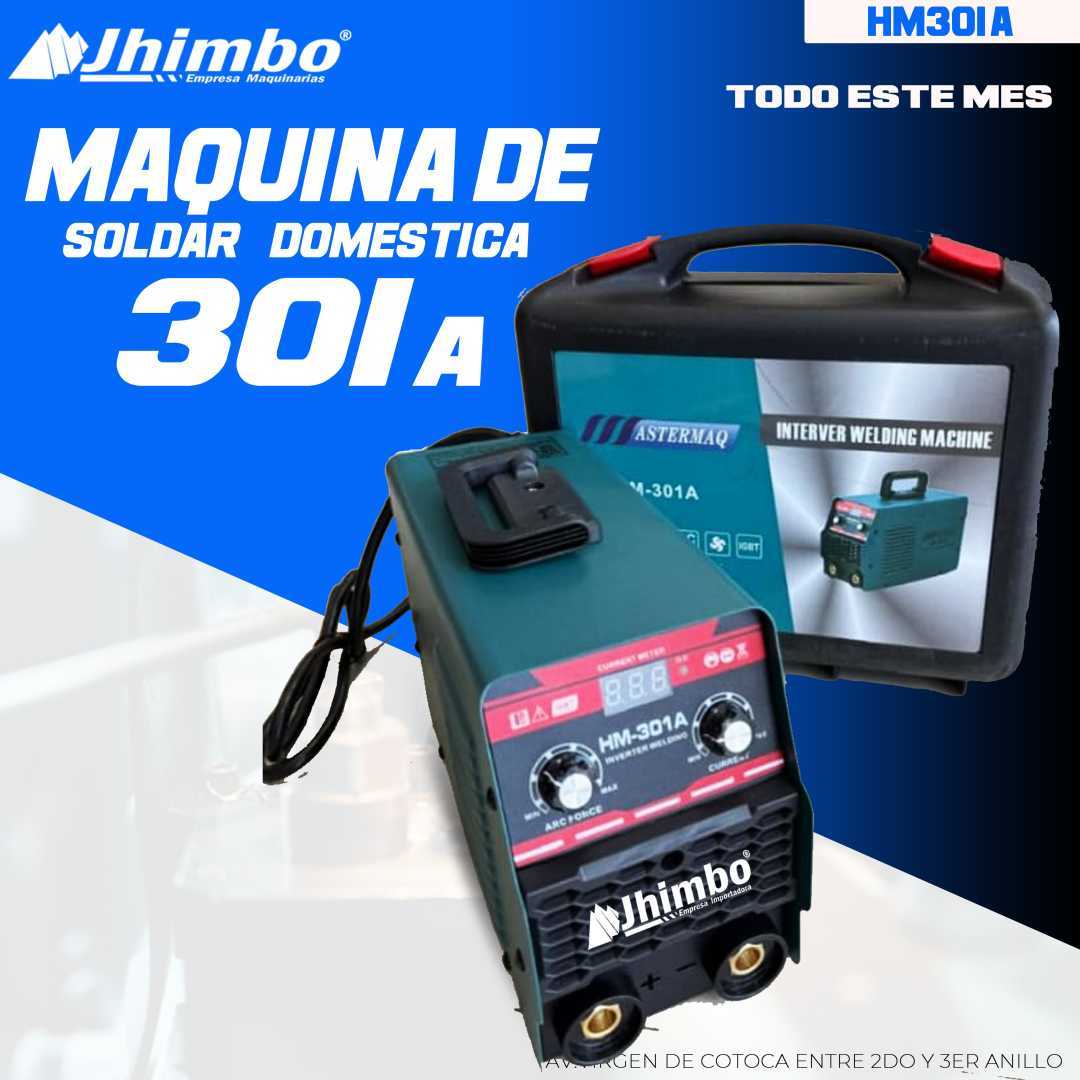 Maquina de soldar 301a Mastermaq Bolivia - Imagen 1