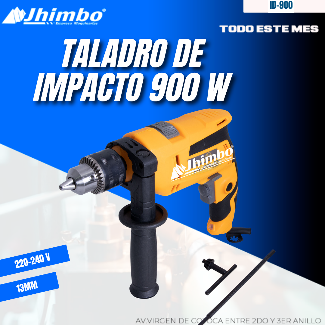 TALADRO DE IMPACTO 900 W