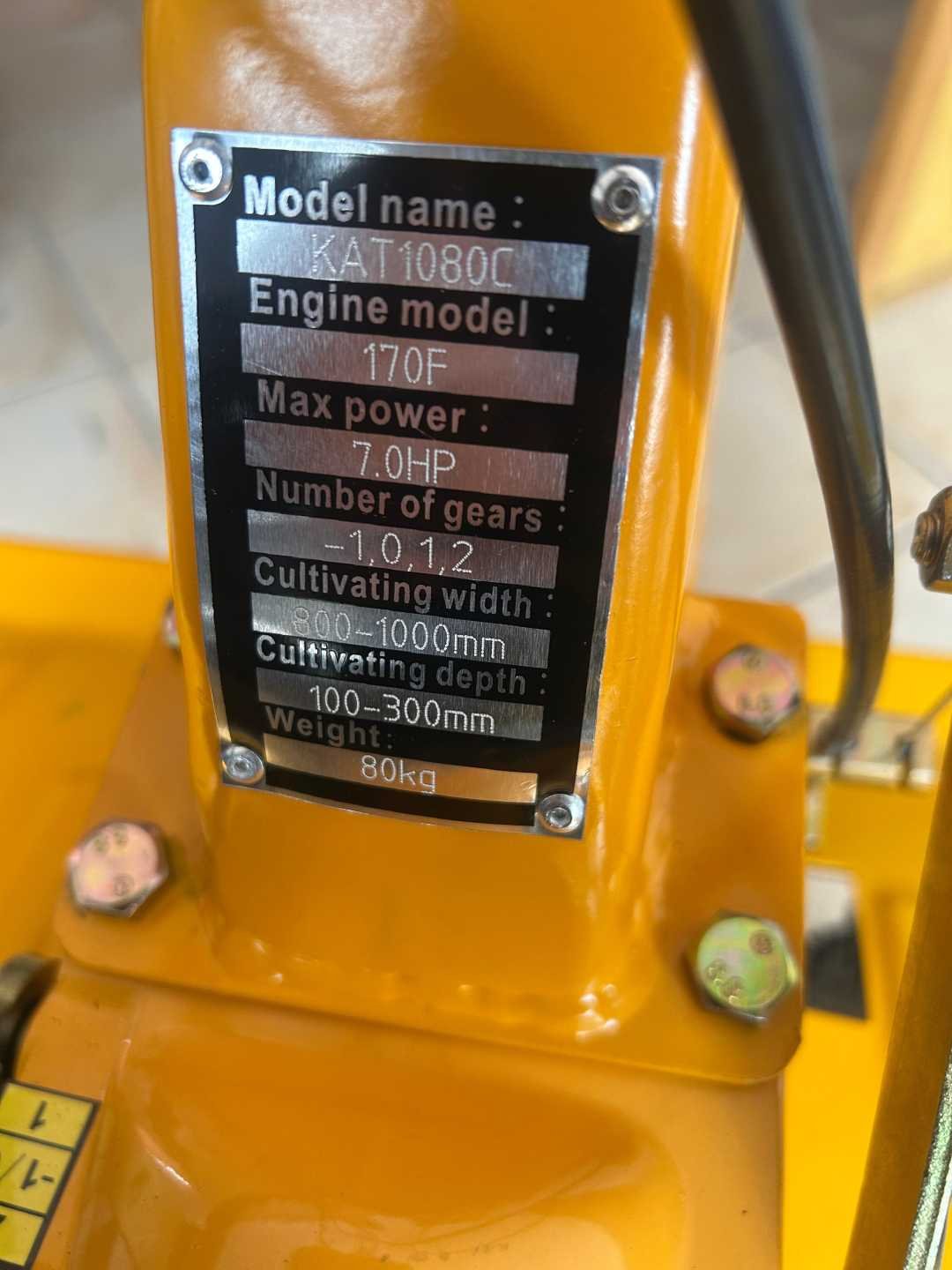 Motocultor a gasolina 7HP Bolivia - Imagen 2