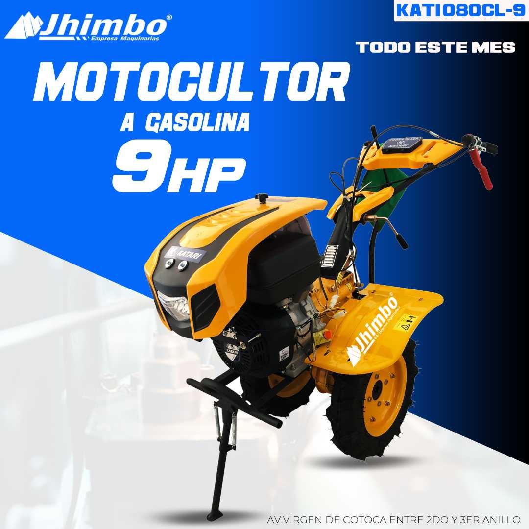 Motocultor a gasolina 9Hp BOLIVIA - Imagen 1