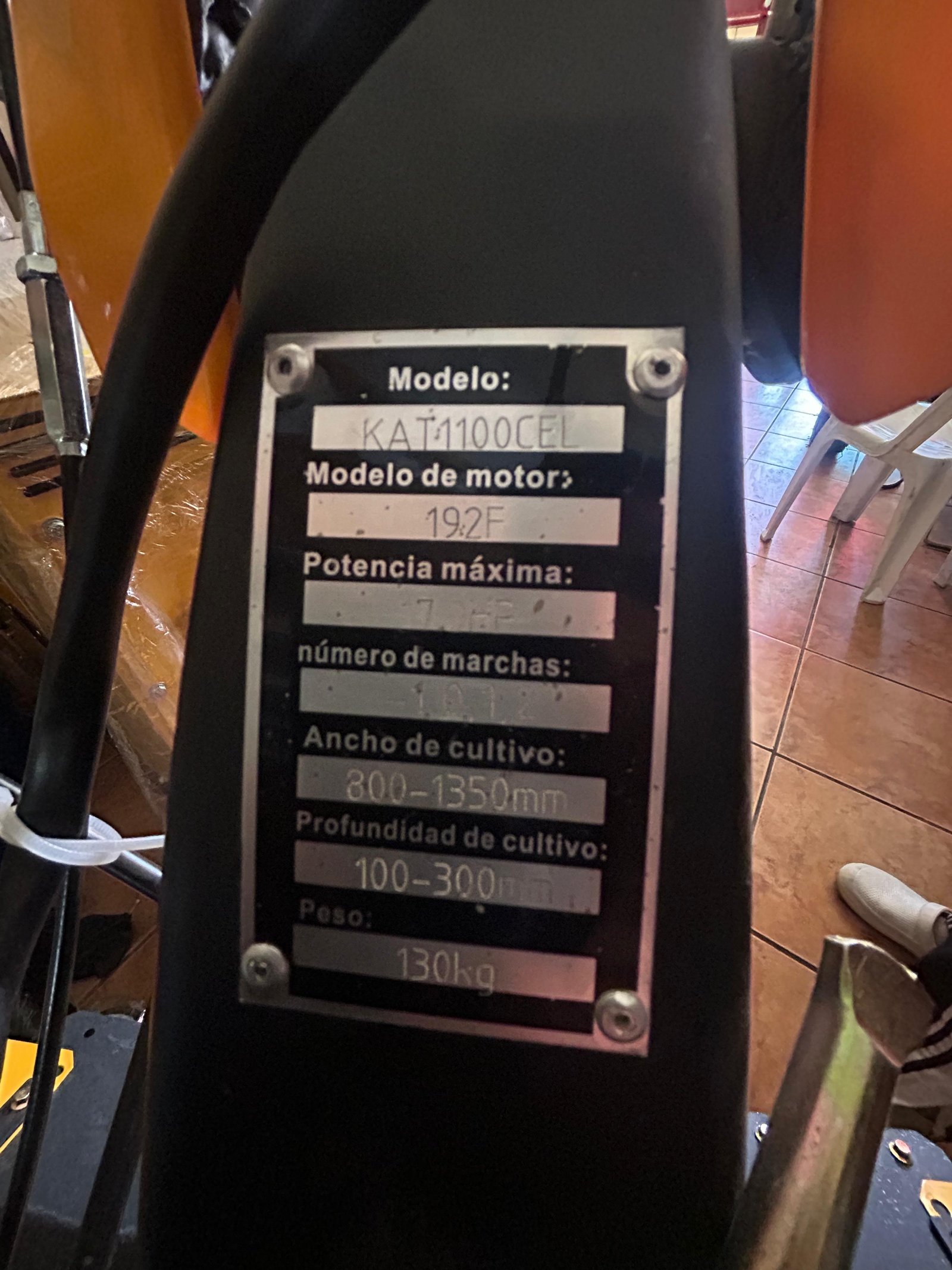 MOTOCULTOR 17HP ARRANQUE INDUSTRIAL Santa Cruz Bolivia - Imagen 2