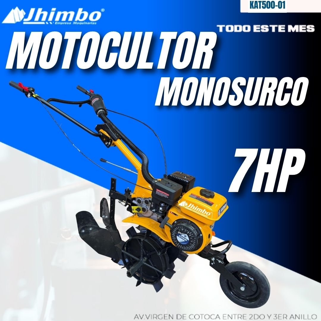 MOTOCULTOR MONOSURCO 7 HP - BOLIVIA - Imagen 1