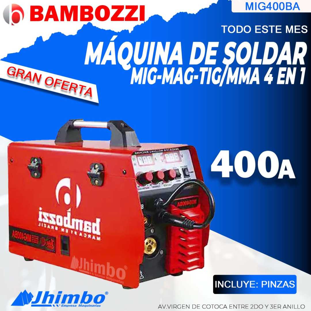 Soldadora 4 en 1 Bolivia - Jhimbo Importadora