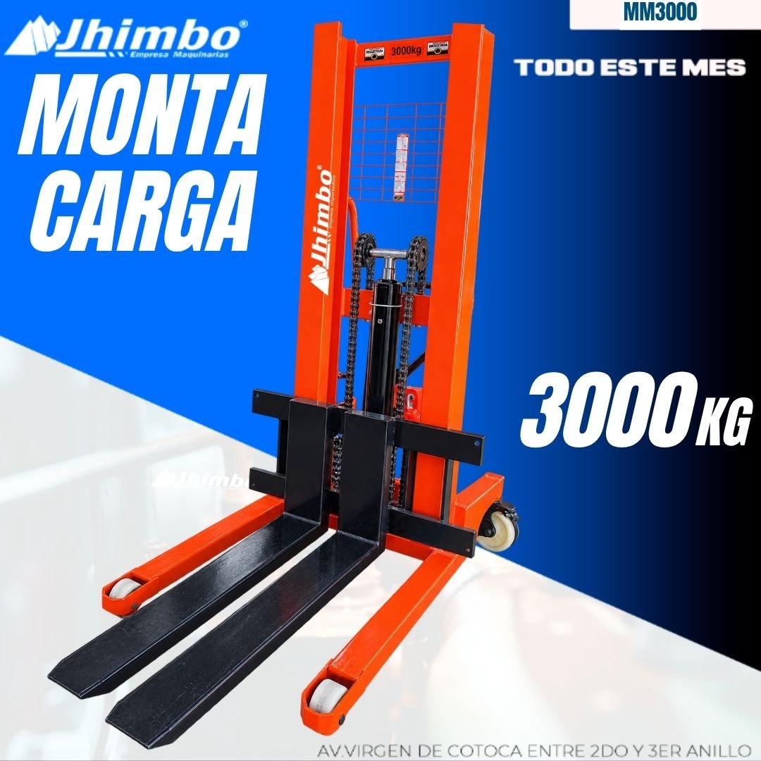 MONTA CARGA INDUSTRIAL-BOLIVIA - Jhimbo Importadora