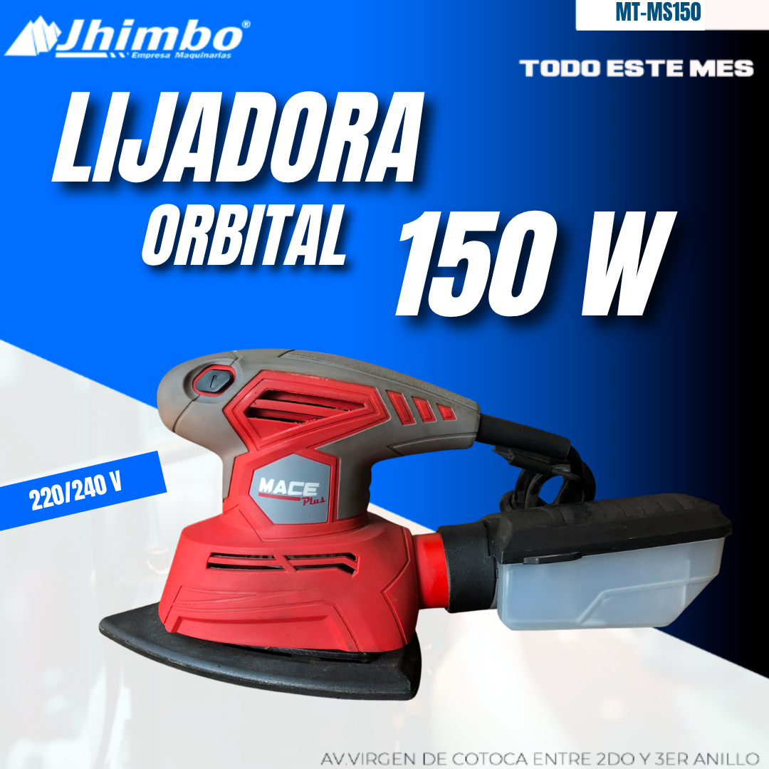 LIJADORA ORBITAL 2en1 DE 150 W BOLIVIA - Imagen 1