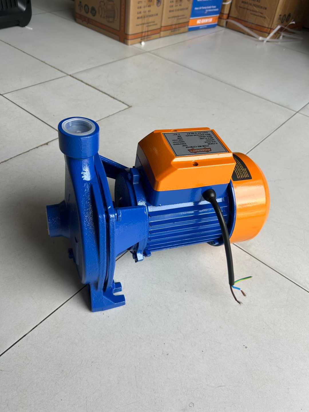 Bomba centrifuga 1HP 1"x1" Santa Cruz - Imagen 2