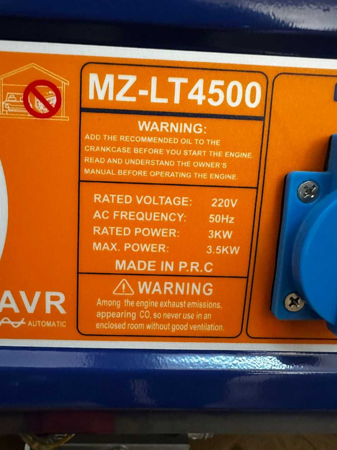 Generador De Luz 3500w Industrial - Imagen 4