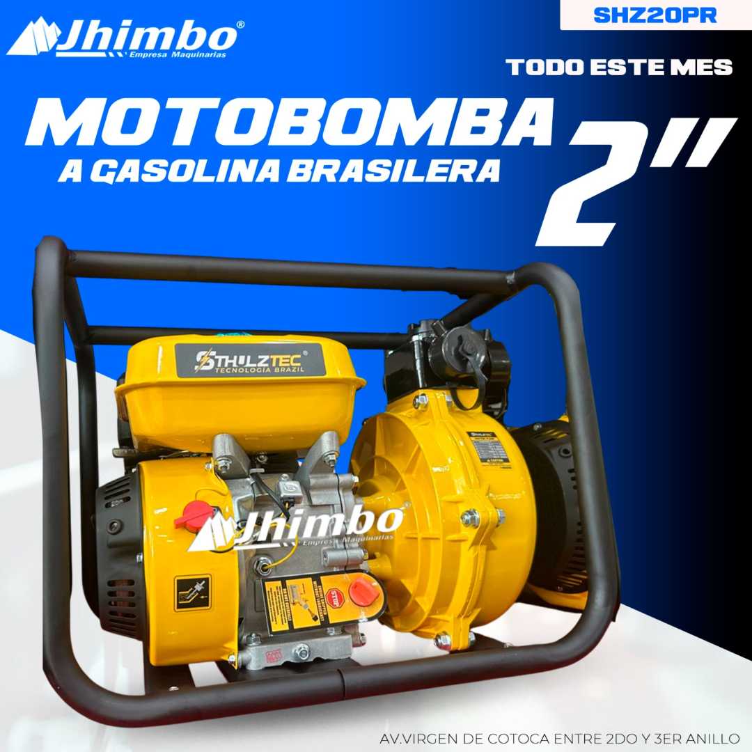 MOTOBOMBA A GASOLINA DE 2 PULGADAS Bolivia - Imagen 1