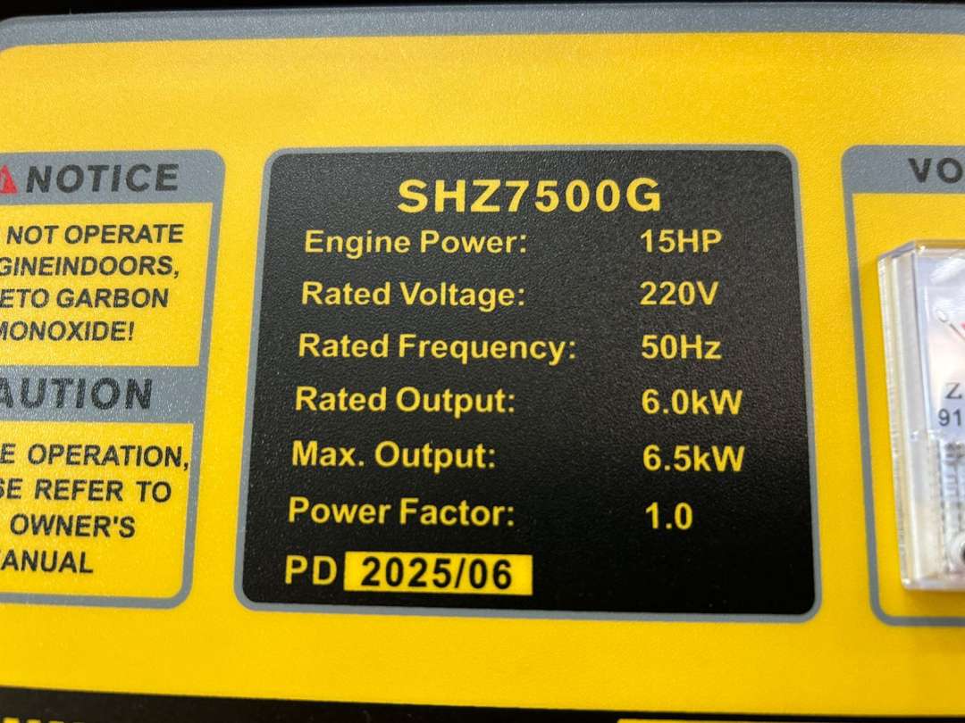 GENERADOR DE LUZ 6.5kW Bolivia - Imagen 3