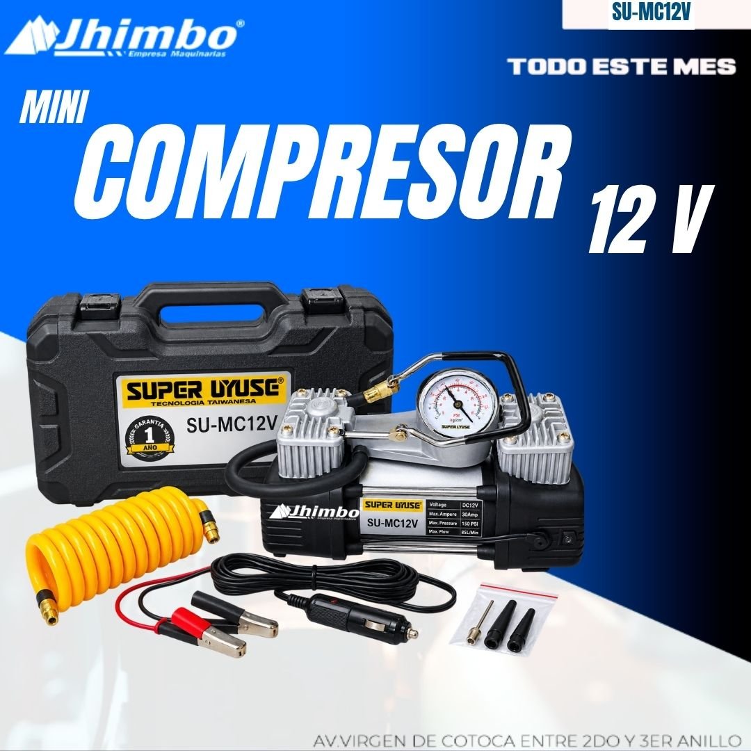 MINI COMPRESOR 12 V BOLIVIA - Imagen 1