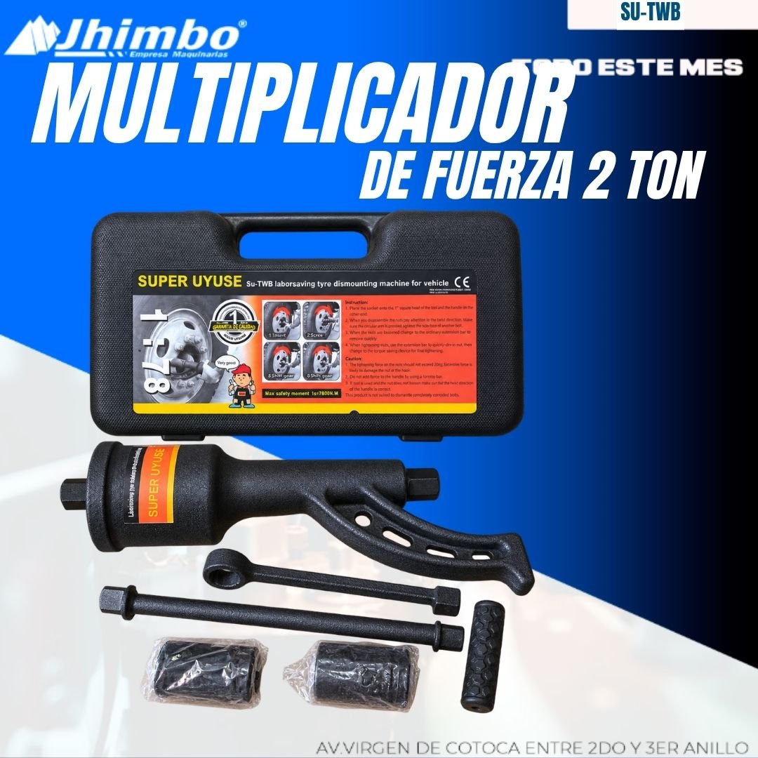 MULTIPLICADOR DE FUERZA 2 TON bolivia