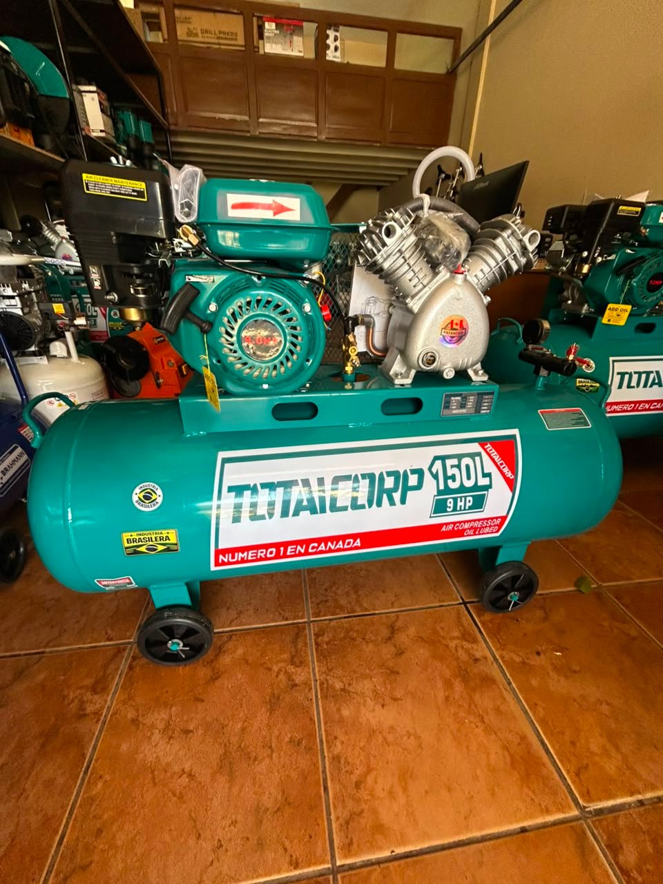 COMPRESORA DE AIRE 150L INDUSTRIAL BOLIVIA - Imagen 2