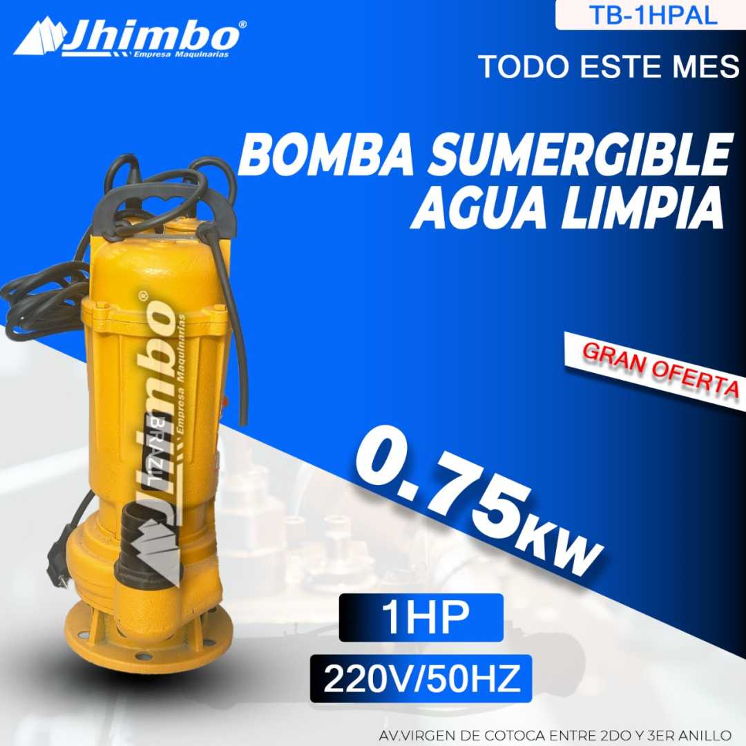 Bomba de agua 2HP Santa Cruz - Jhimbo Importadora