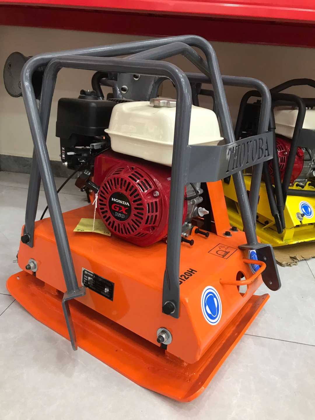 Compactadora tipo plancha industrial 90kg Santa Cruz - Imagen 2