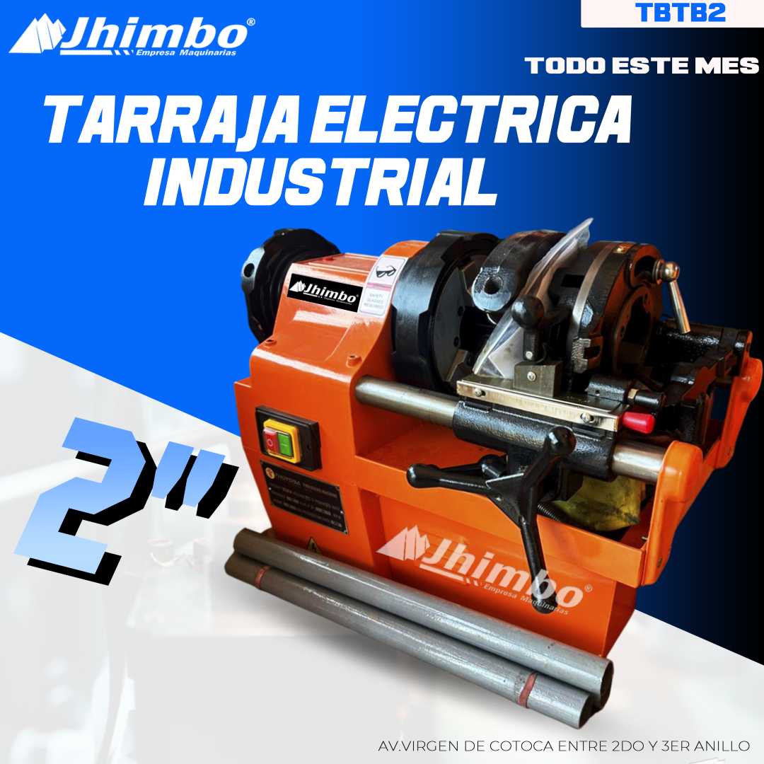 TARRAJA ELECTRICA 2 PULGADAS INDUSTRIAL Bolivia - Imagen 1