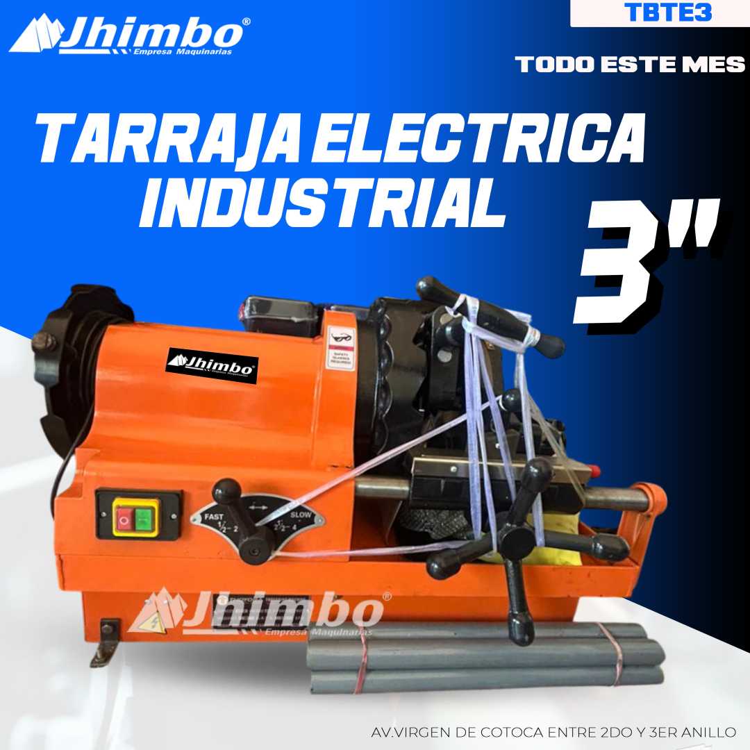 TARRAJA ELECTRICA 3 PULGADAS INDUSTRIAL Bolivia