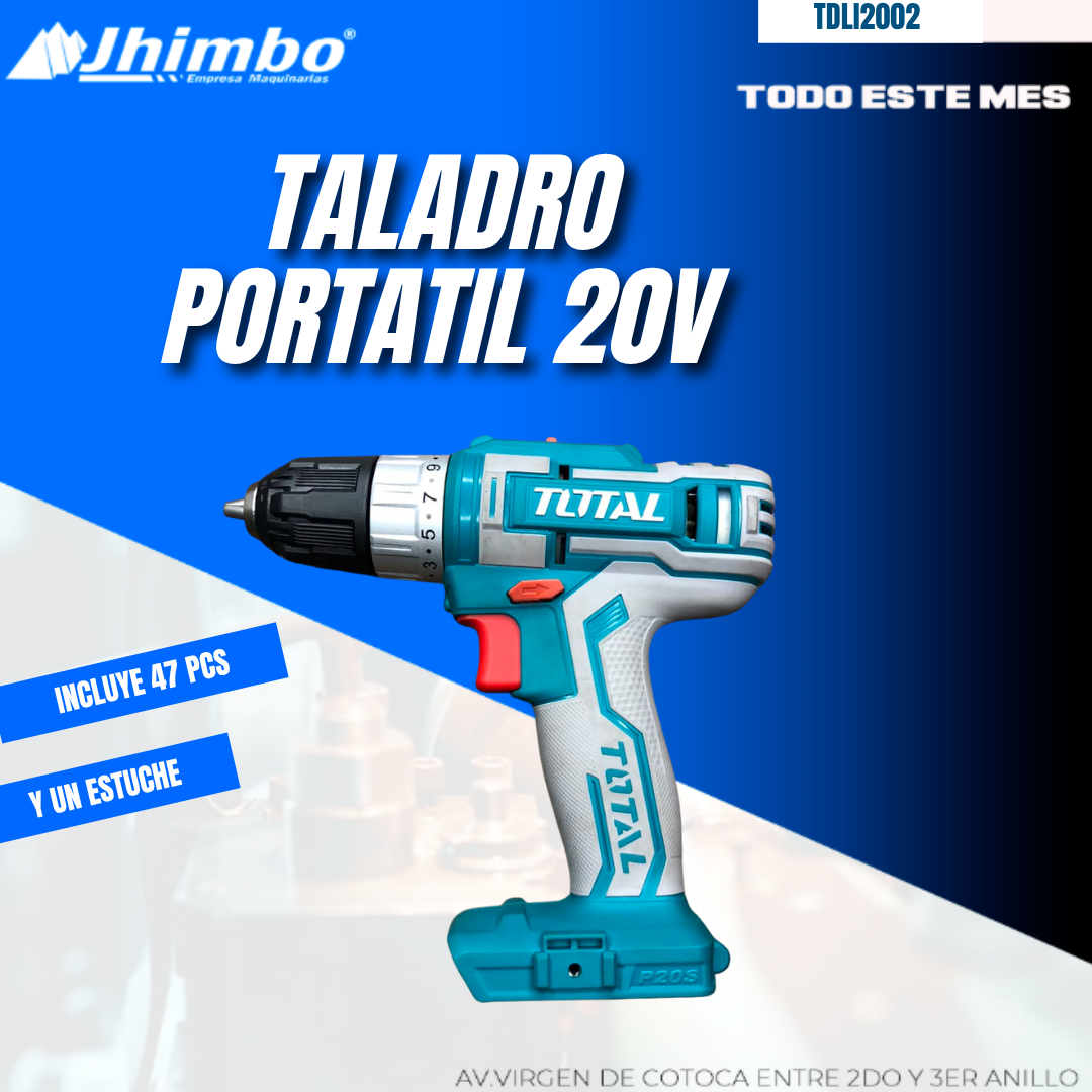TALADRO PORTATIL 2O V BOLIVIA