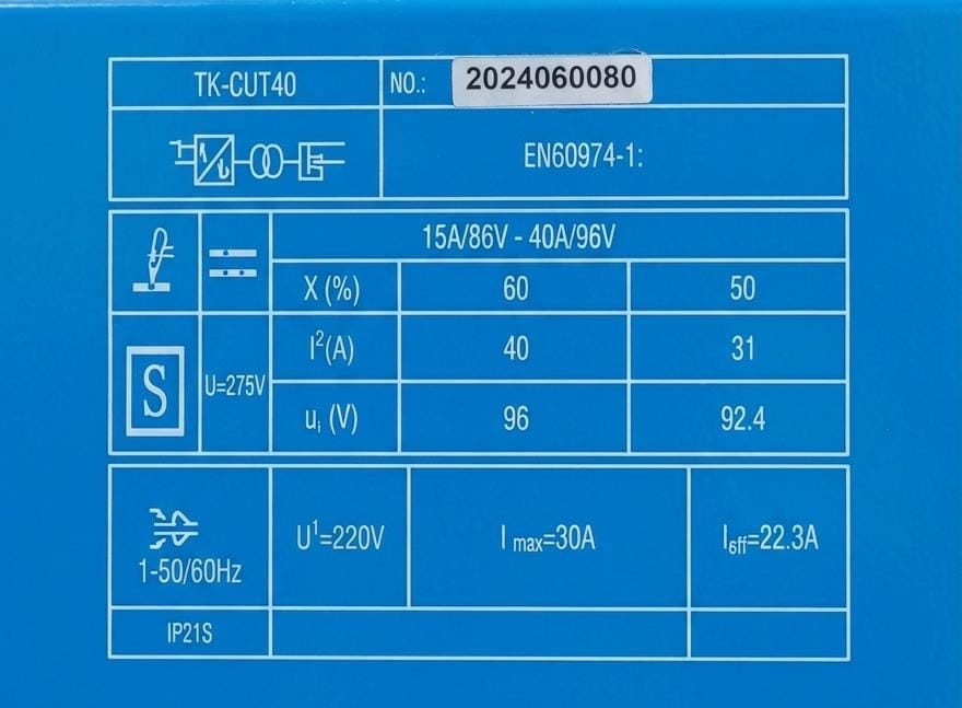 MAQUINA CORTA PLASMA INDUSTRIAL 12MM Bolivia - Imagen 4