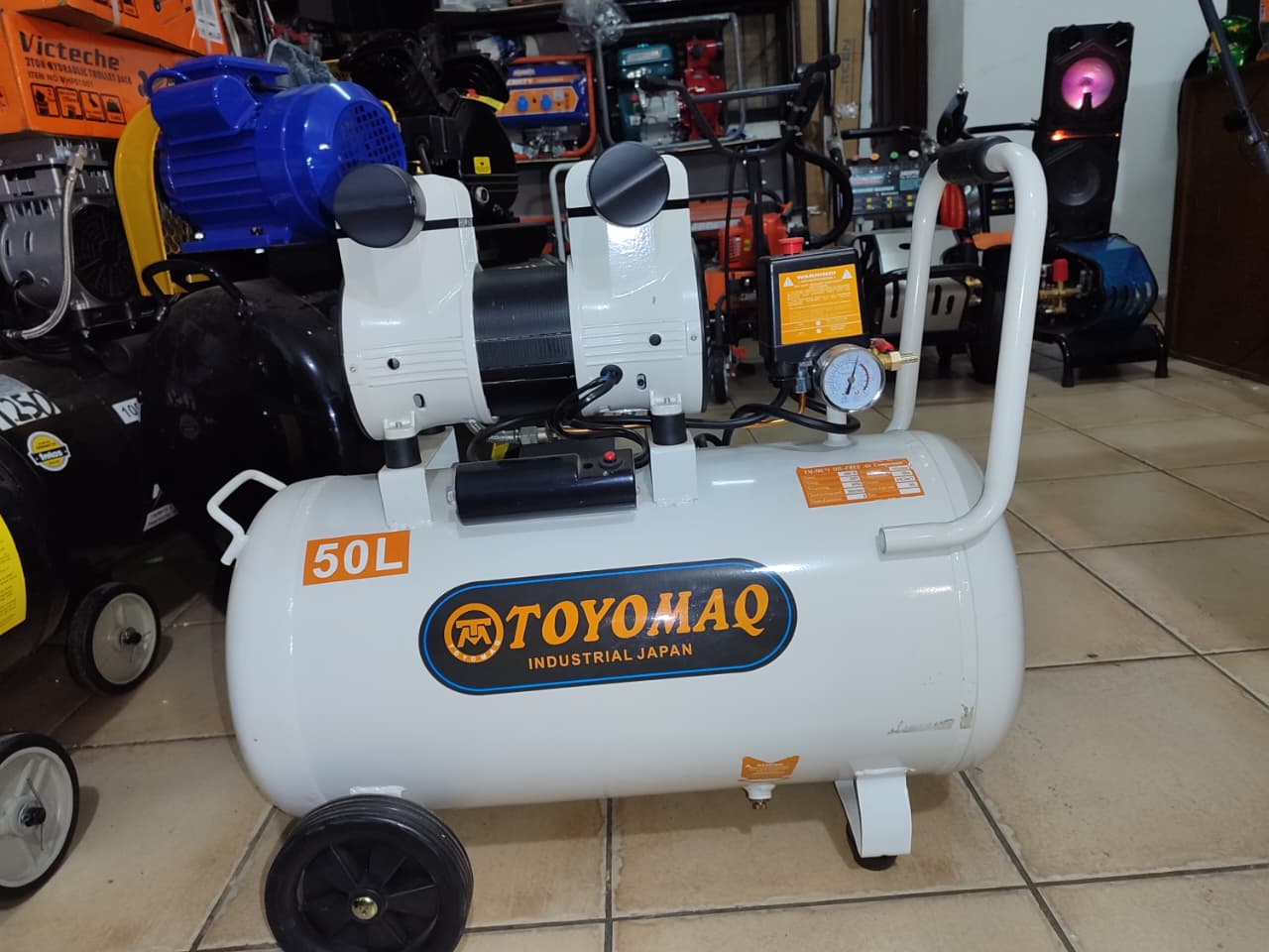 COMPRESORA DE AIRE DE 50LT INDUSTRIAL Bolivia - Imagen 3