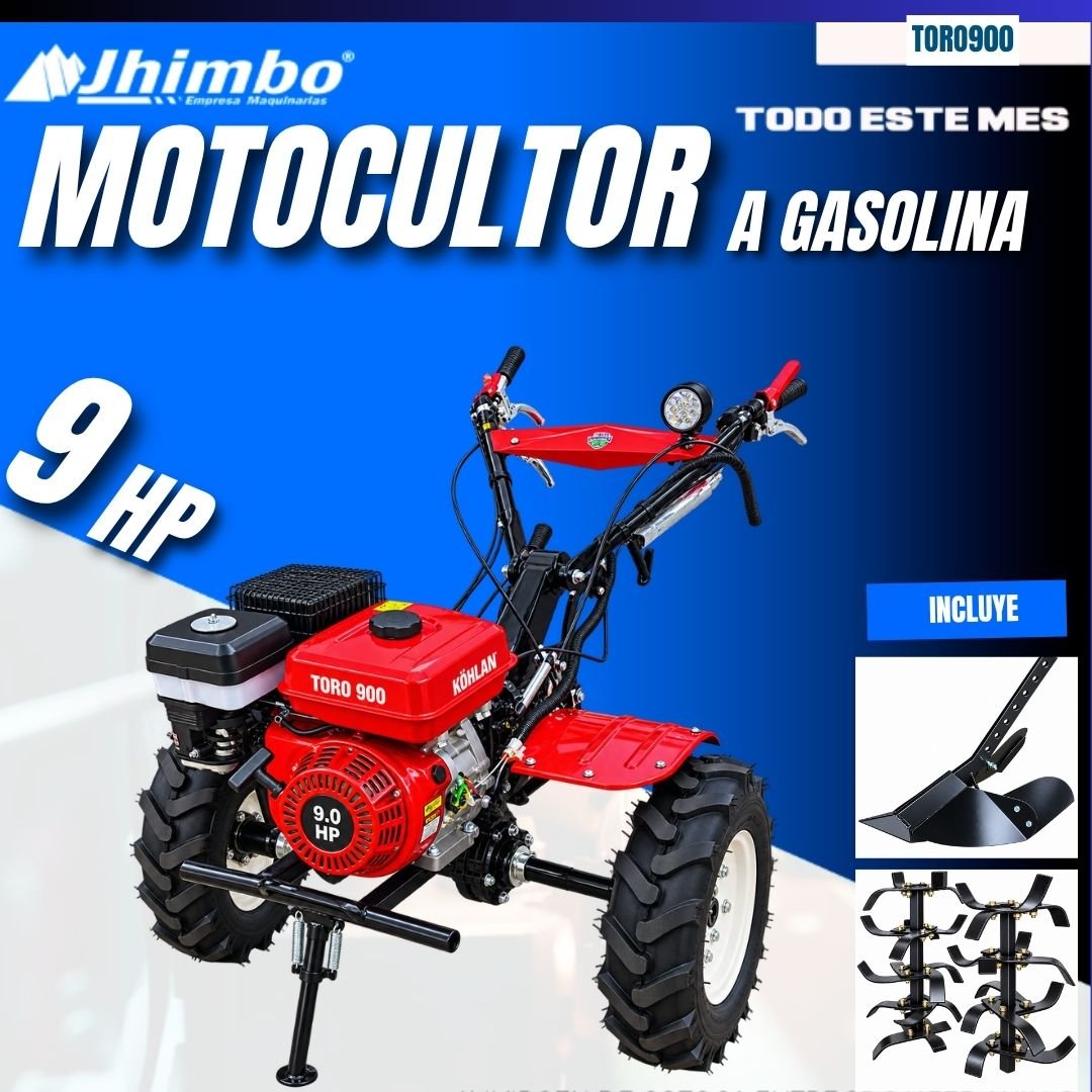 MOTOCULTOR 9 HP BOLIVIA