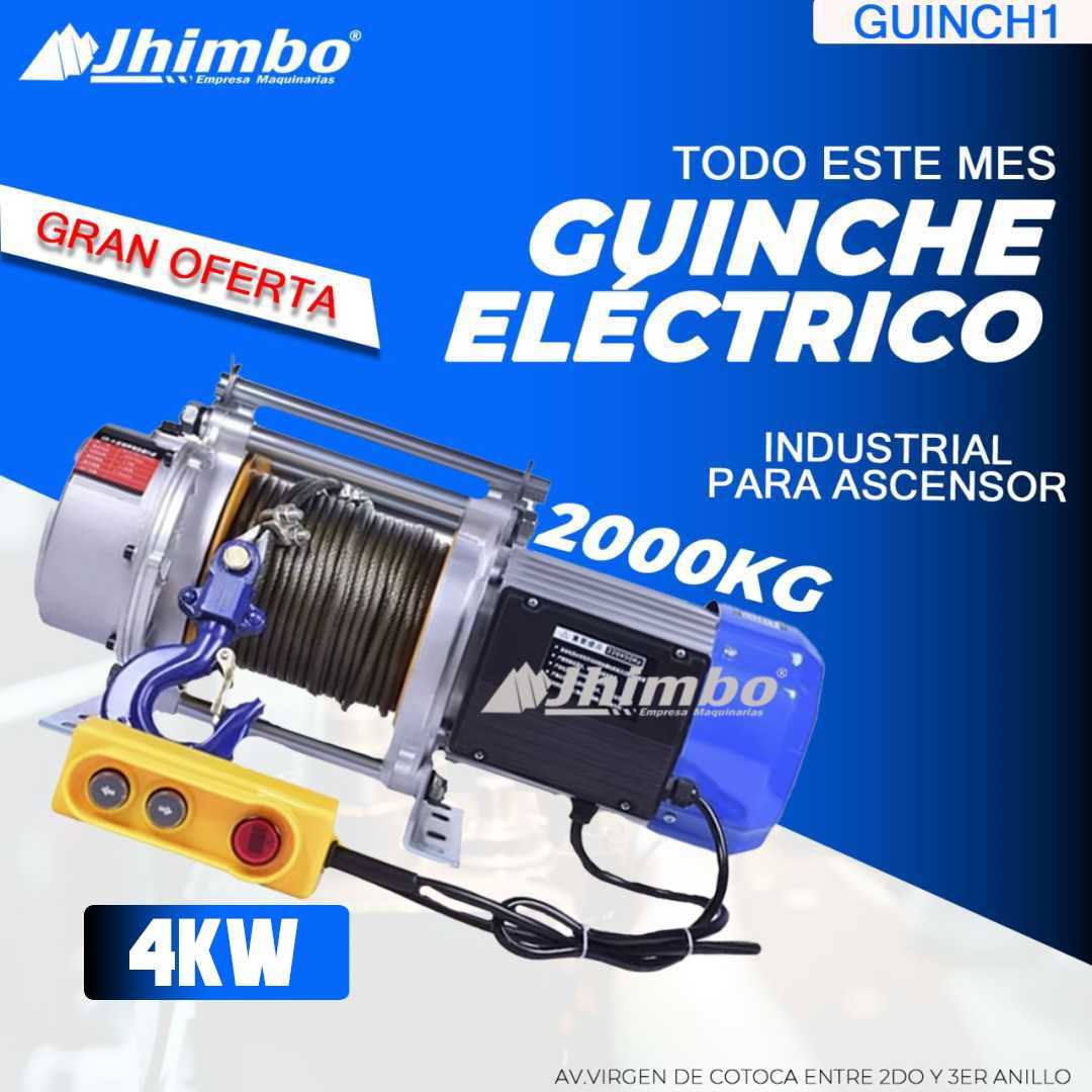Guinche electrico 2Ton Santa Cruz