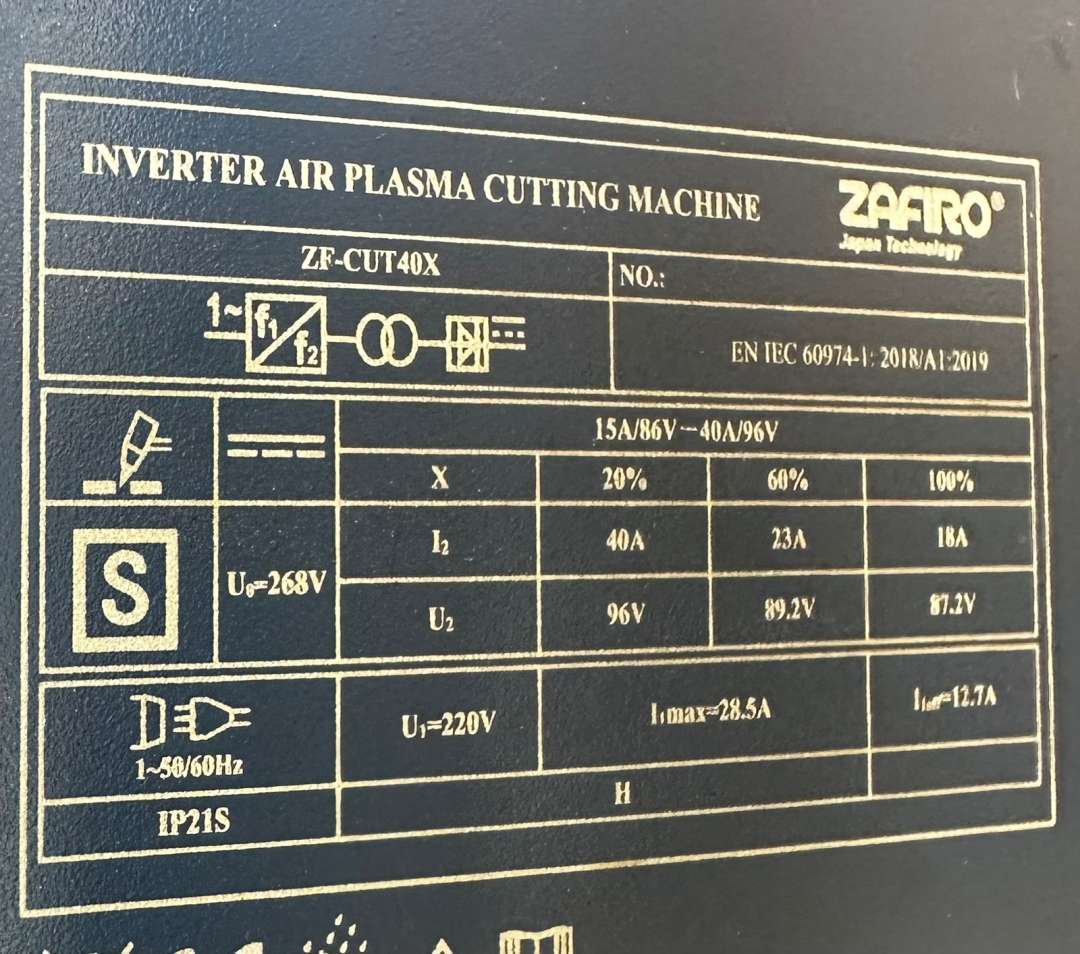 CORTA PLASMA 12mm INDUSTRIAL Bolivia - Imagen 4