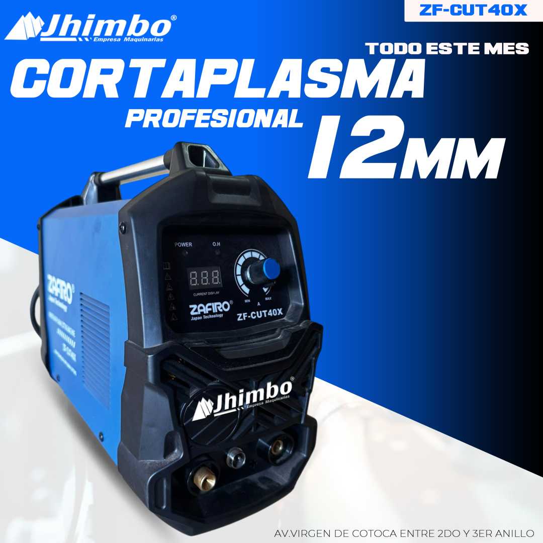 CORTA PLASMA 12mm INDUSTRIAL Bolivia - Imagen 1